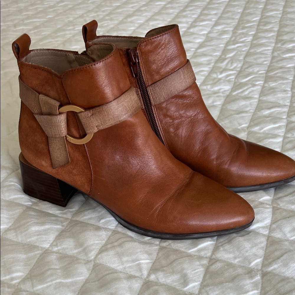Hispanitas Leather & Suede Booties